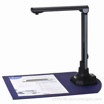 Document camera with LED light source